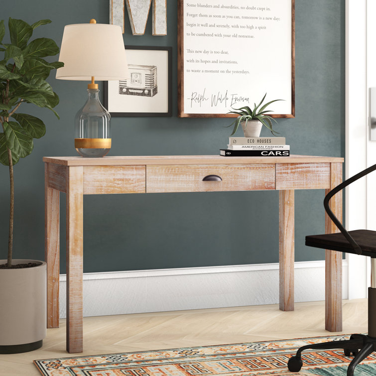 Grain Wood Furniture Montauk Solid Wood Desk & Reviews Wayfair